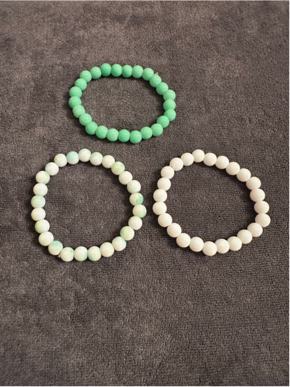 Unbranded Beaded Bracelet Trio Multi-color Set 7